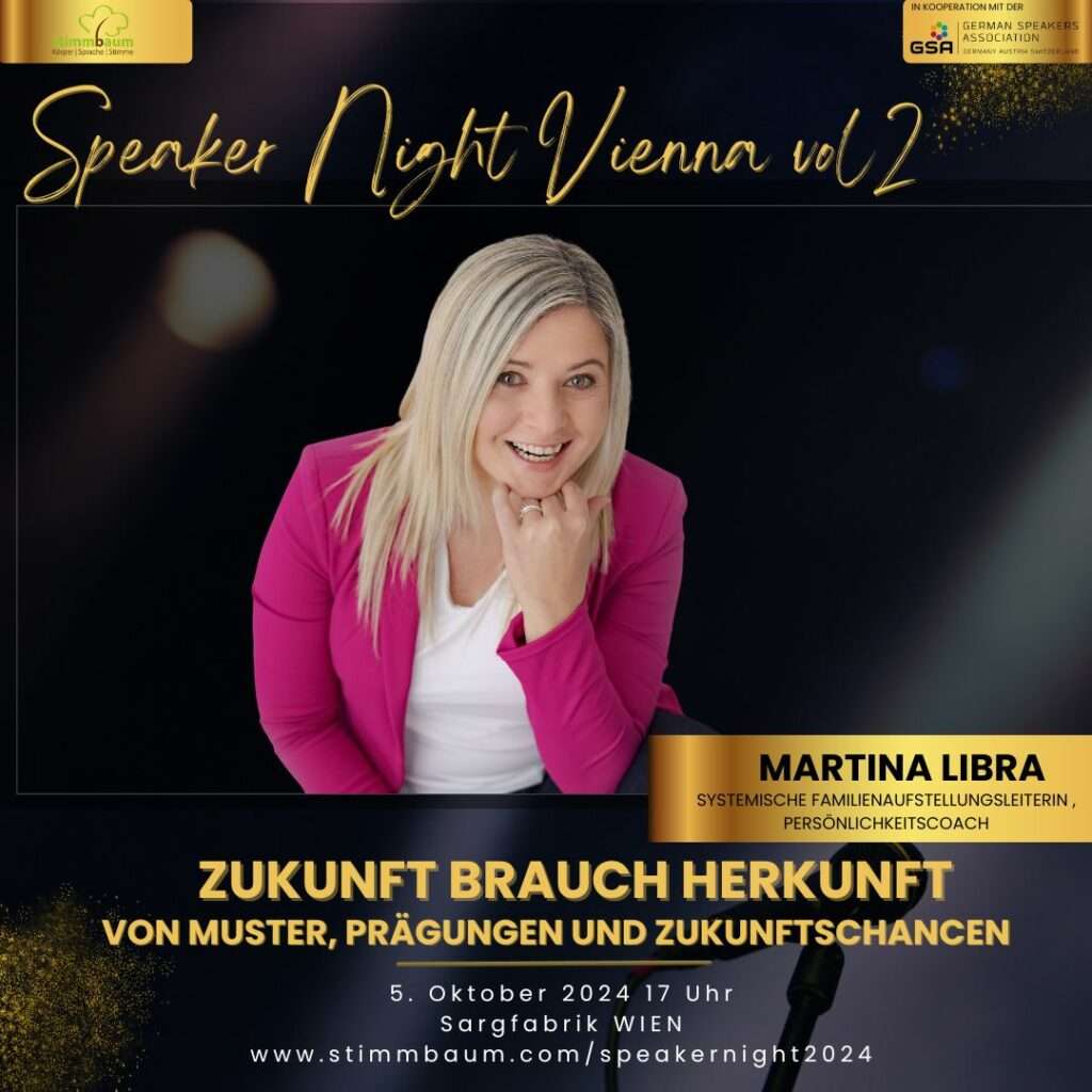 Martina Libra - Speakerin Speakernight Vienna 5.10.24