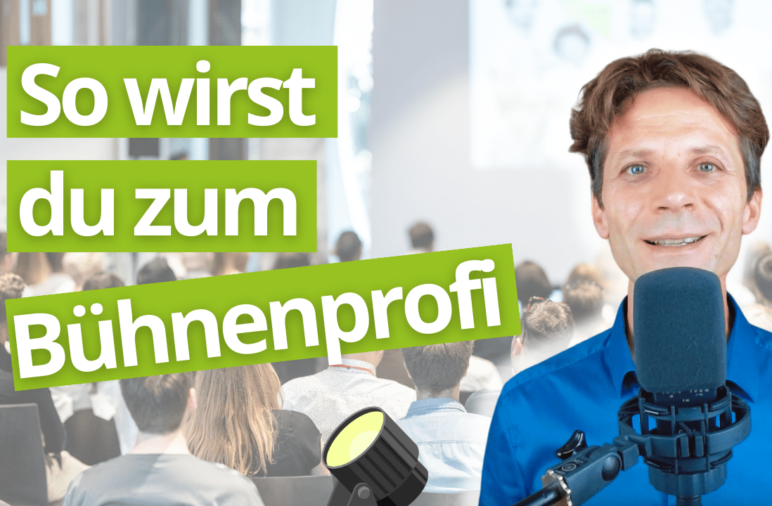 So überzeugst du auf der Bühne