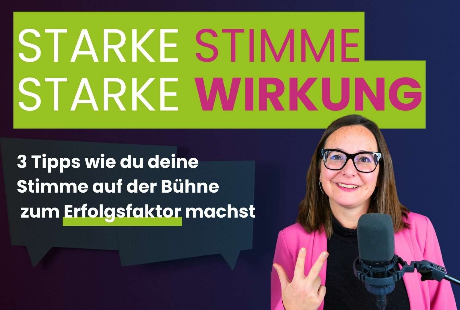 Warum dein Auftritt auf der Bühne steht und fällt – mit deiner Stimme! 🎤