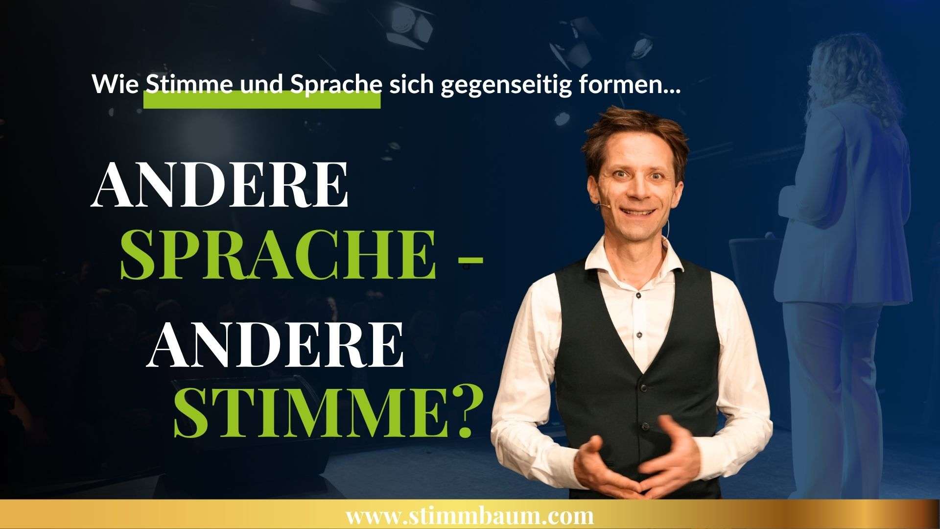 Andere Sprache – andere Stimme?