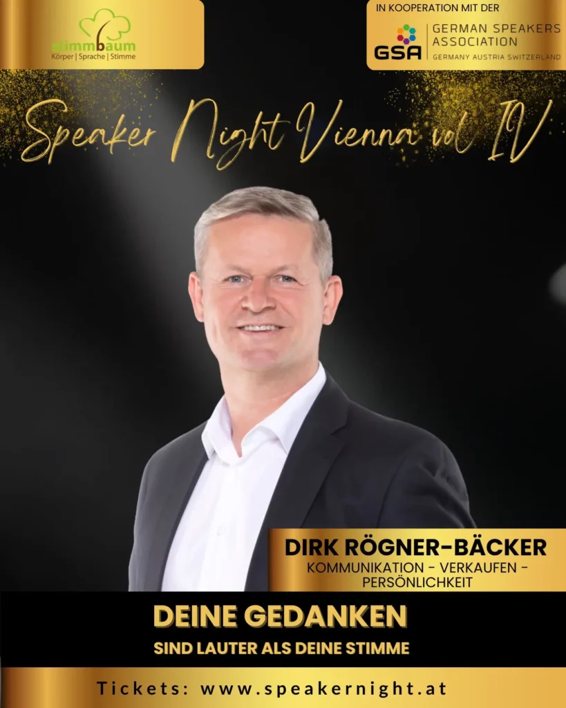 Speakernight Vienna 2026 - Keynotespeaker Dirk Rögner-Bäcker