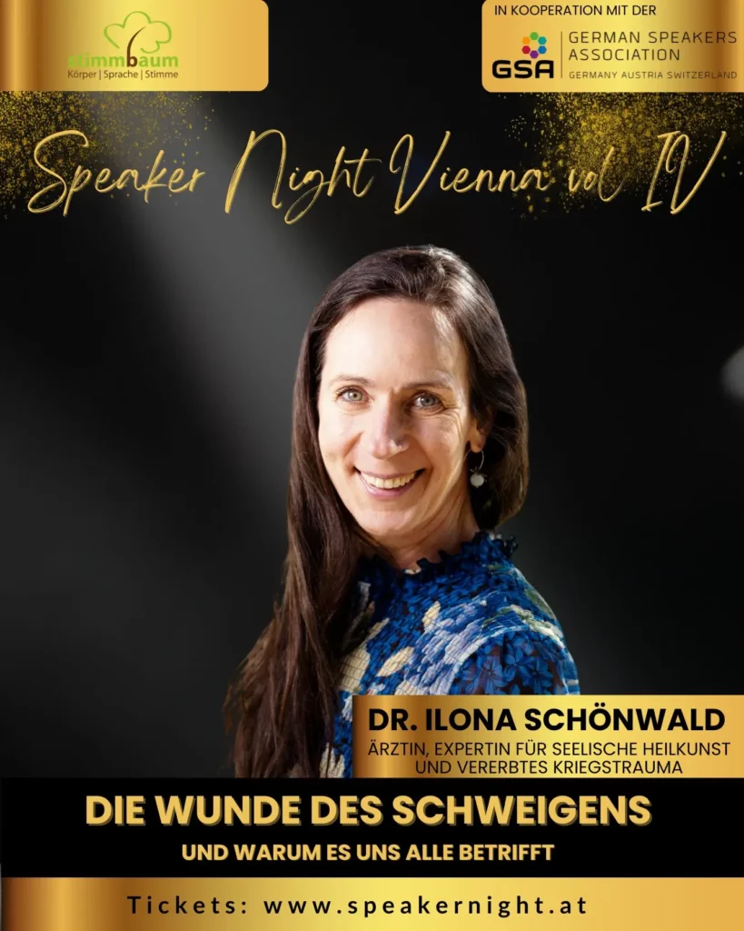 Dr. Ilona Schönwald Keynotespeakerin Speakernight Vienna Speakerwettbewerb 2026