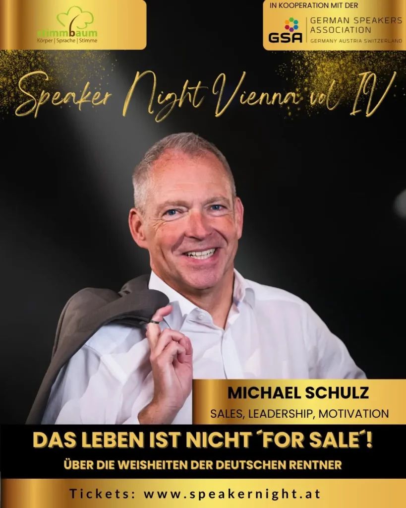 Michael Schulz Keynotespeaker Wien Speakernight Vienna