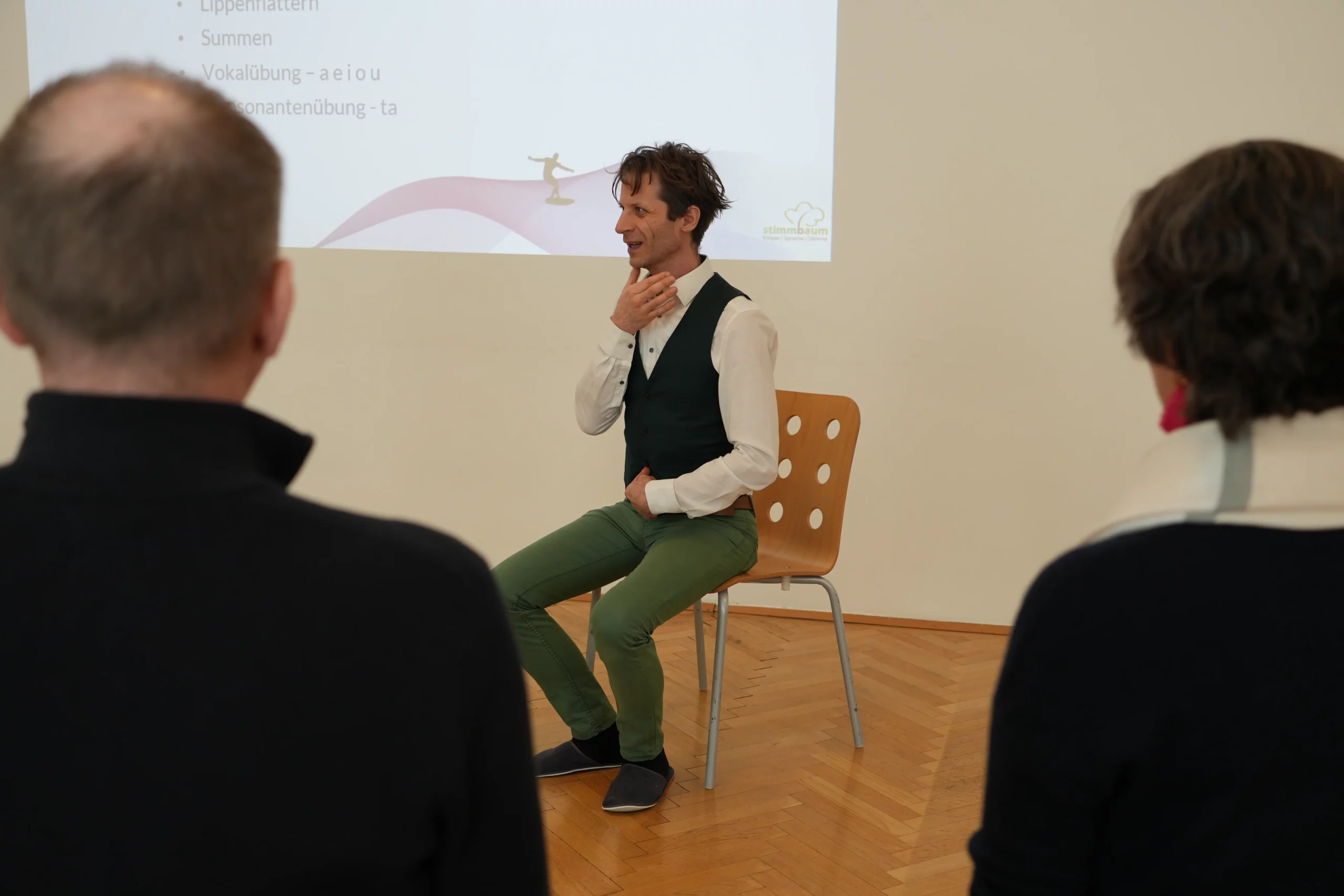 Stimmpower entfesseln, Workshop, Stimme stärken Joachim Claucig