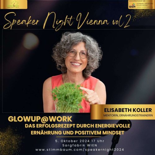 Elisabeth Koller - Speakernight Vienna - Speaker 5.10.24