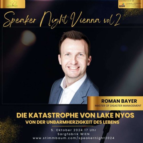 Roman Bayer - Speakernight Vienna - Speaker 5.10.24